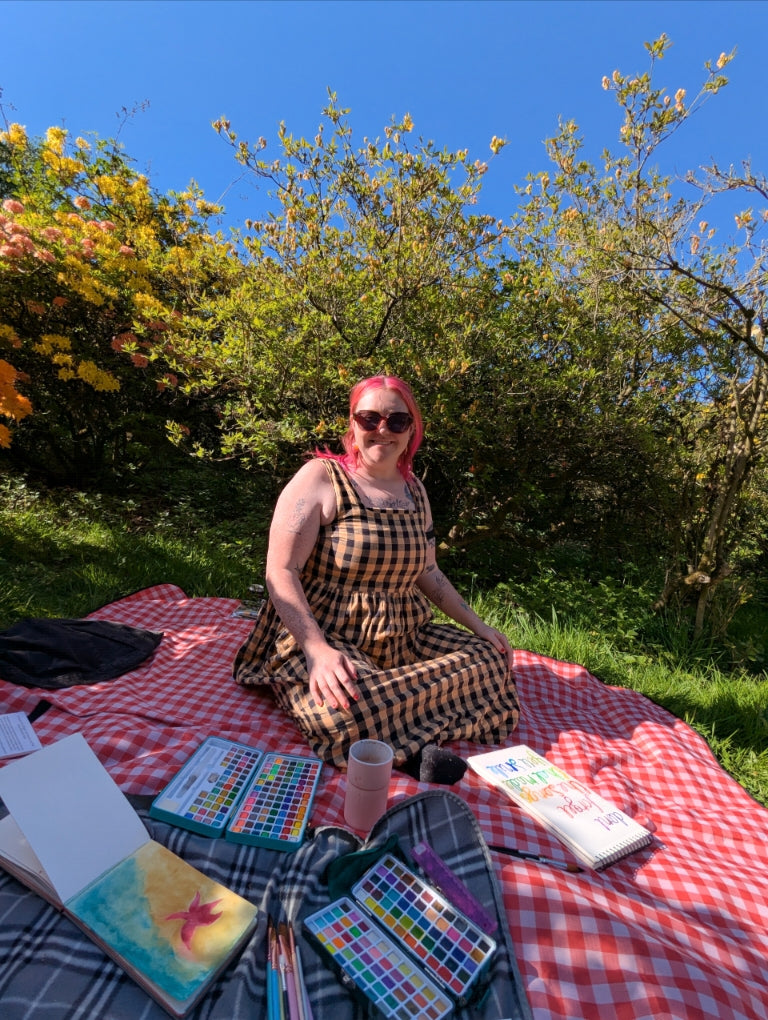 Watercolour Words with Amy | A Guided Creative Workshop Sunday 2nd November