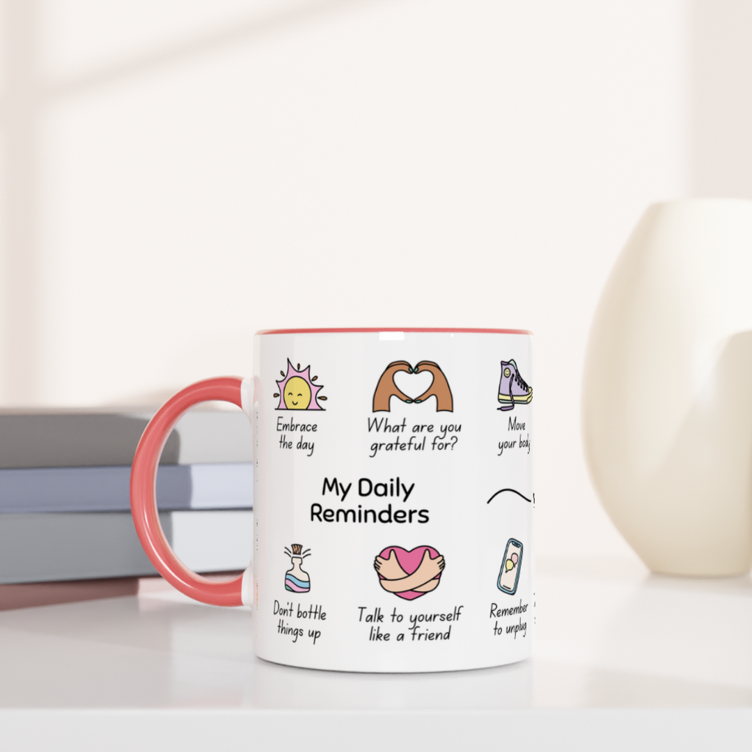 My Daily Reminders Personalised Mug
