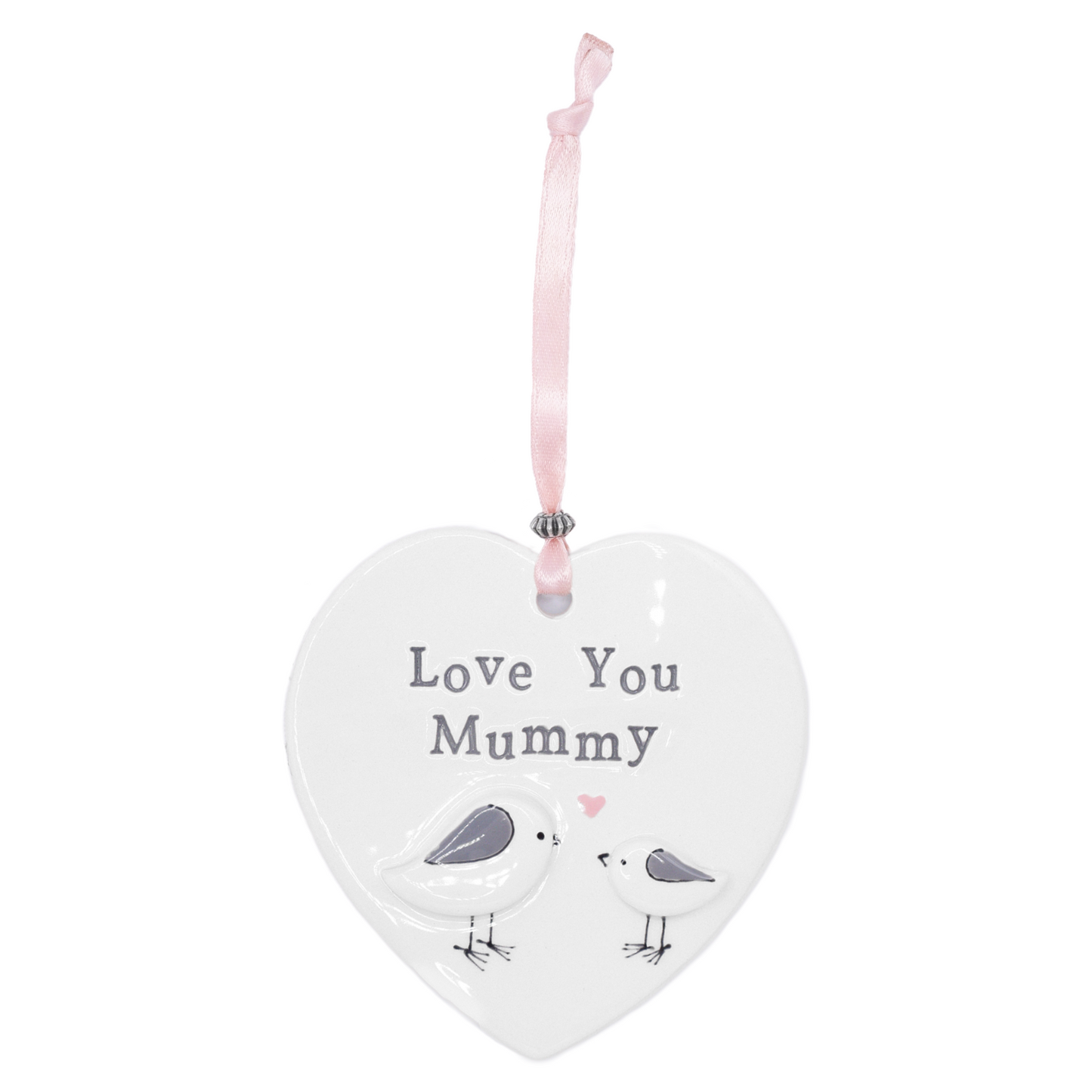 ‘Love You Mum’ Ceramic Hanging Heart