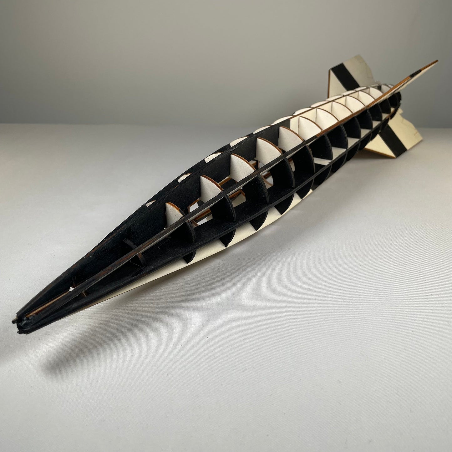 Prop V2 Rocket  - Pre-Built Model by Curious Rabbit ®