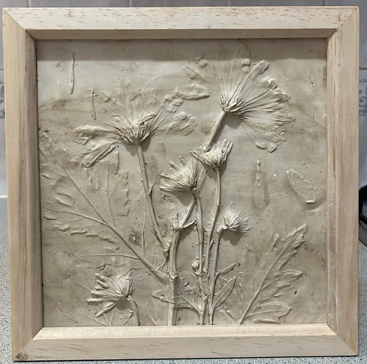 Plaster Casting Botanical Workshop Saturday 30th May