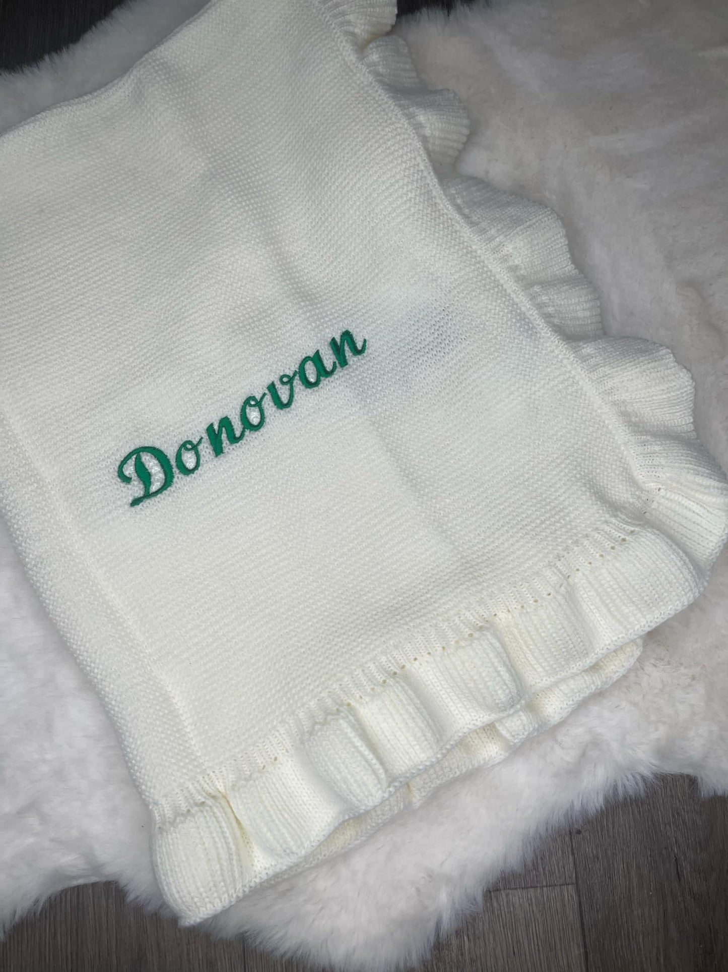 Personalised Embroidery Welcome Home Baby Set