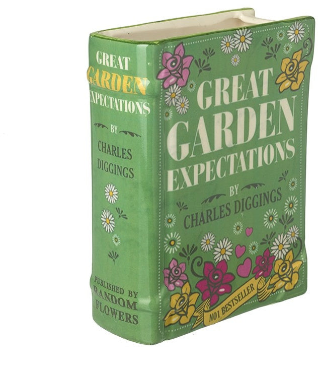 Garden Expectations Book Vase