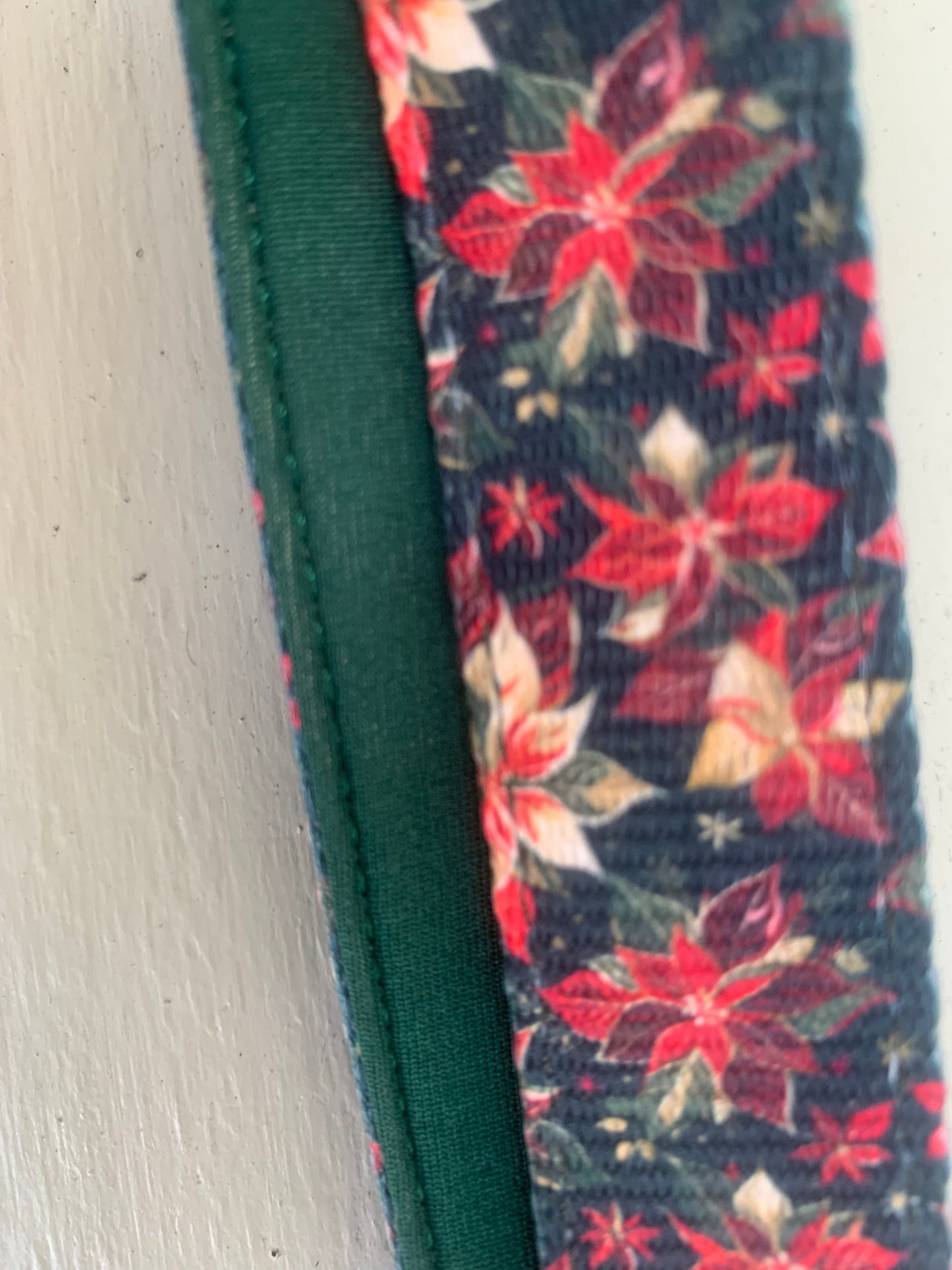Festive Poinsettia Collar