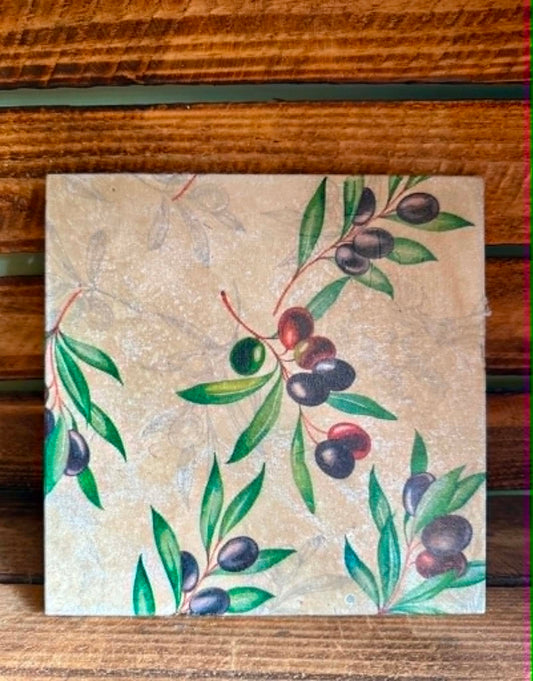 Handmade Stone placemat/ Trivet/ Worktop saver/ Natural stone placemats