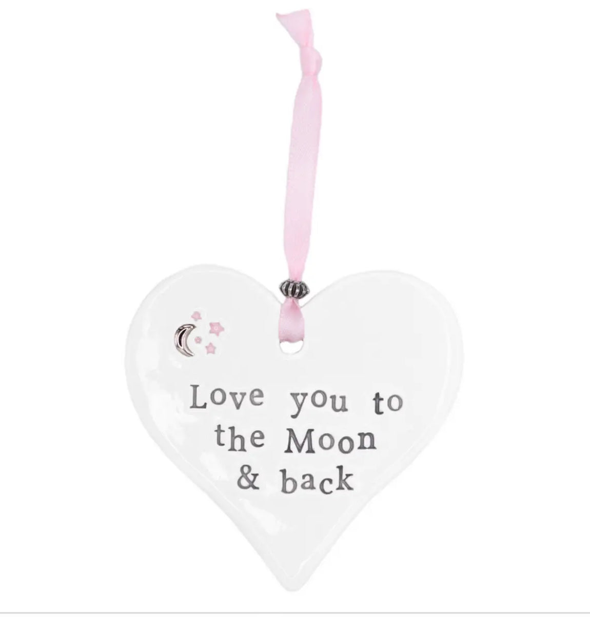 Love you the Moon & back hanging decoration