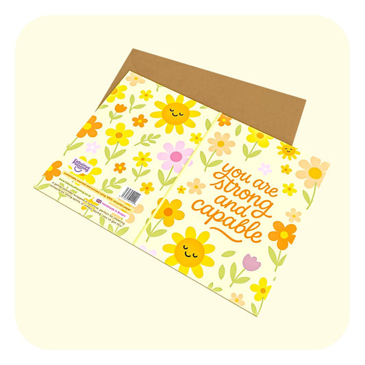 Mini Greeting Card - You Are Strong