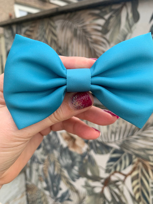 Bow Collar Accessory Turquoise Blue