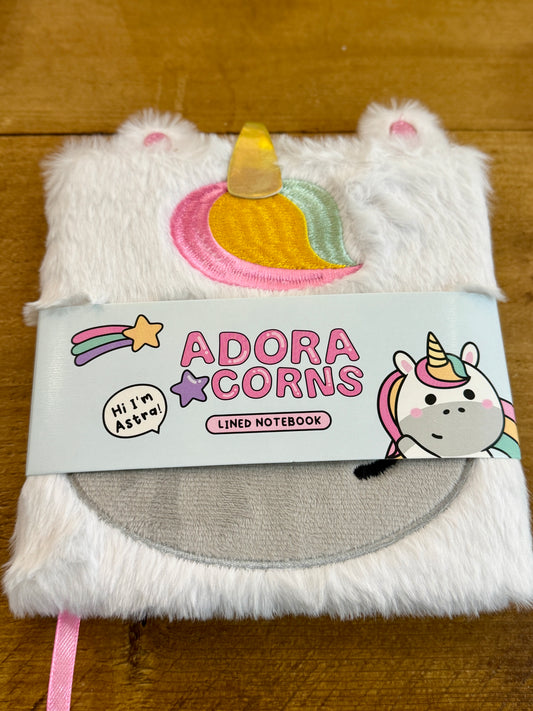Fluffy Unicorn Notebook