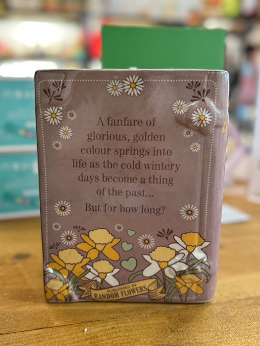 Daffodils Book Vase
