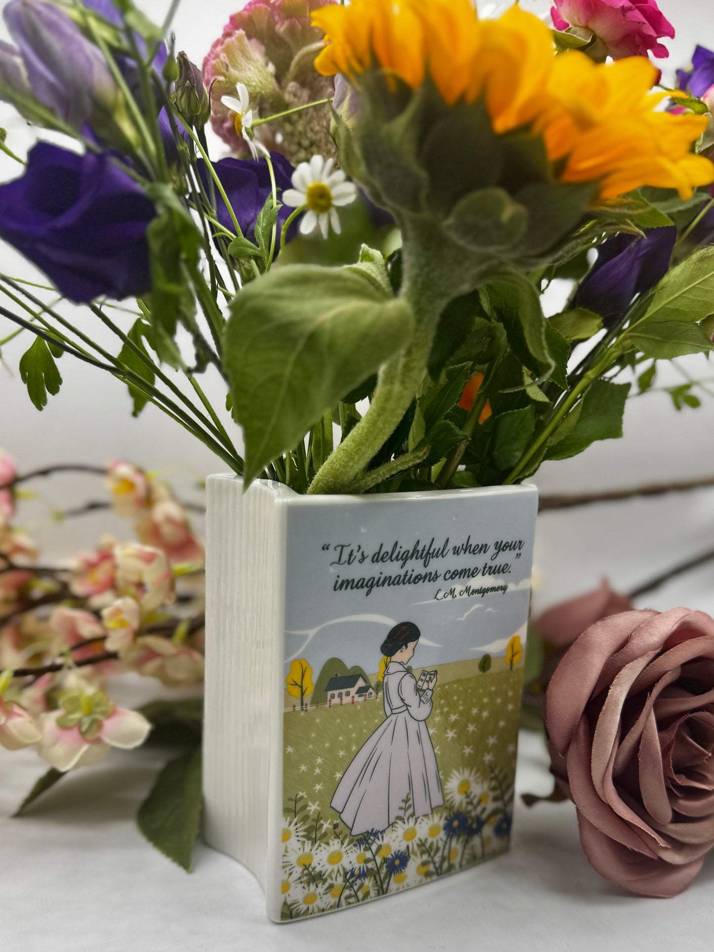 Book Vase: Anne of Green Gables