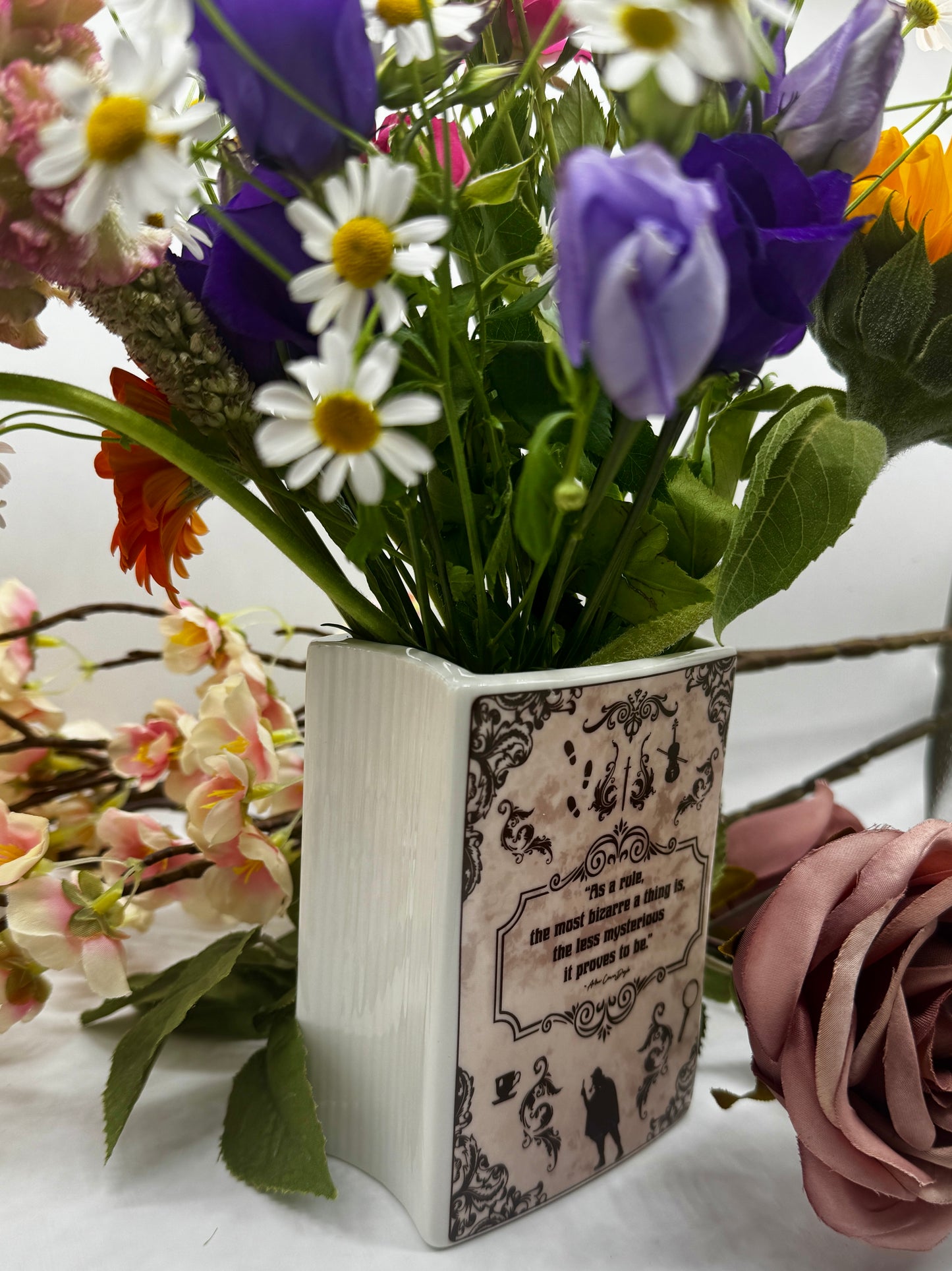 Book Vase: Sherlock Holmes Book Vase