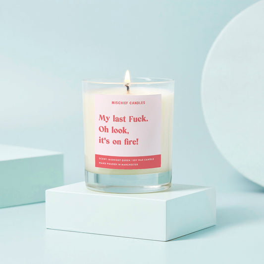 My Last F*ck Candle