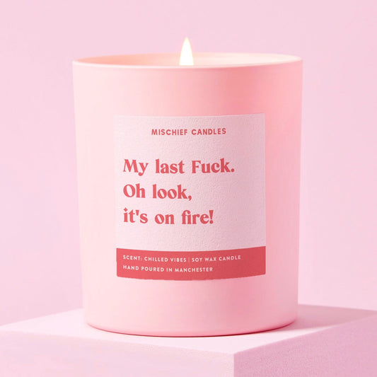 My Last F*ck Candle