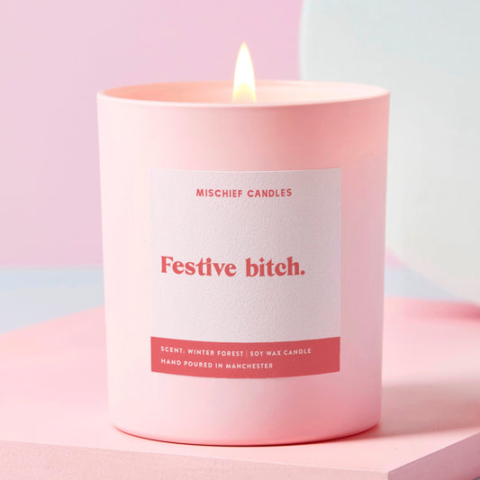 Festive B*tch Candle