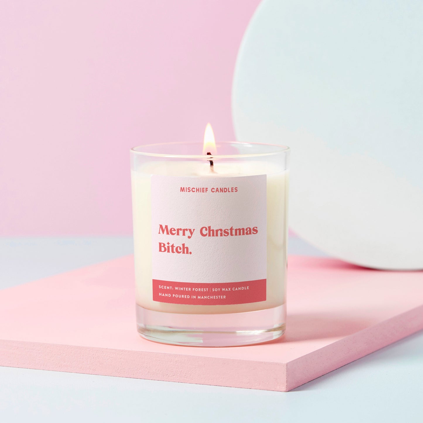 Merry Christmas Christmas B*tch Candle