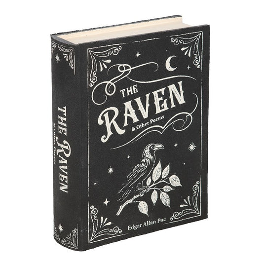 Secret Storage Book Box - The Raven