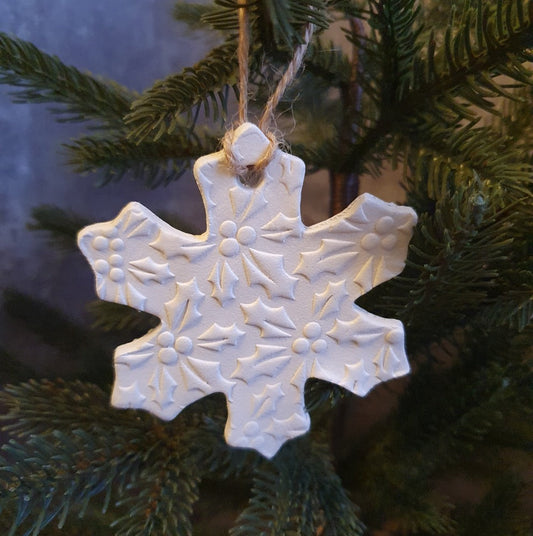 Snowflake Hanging Christmas Tree Decoration