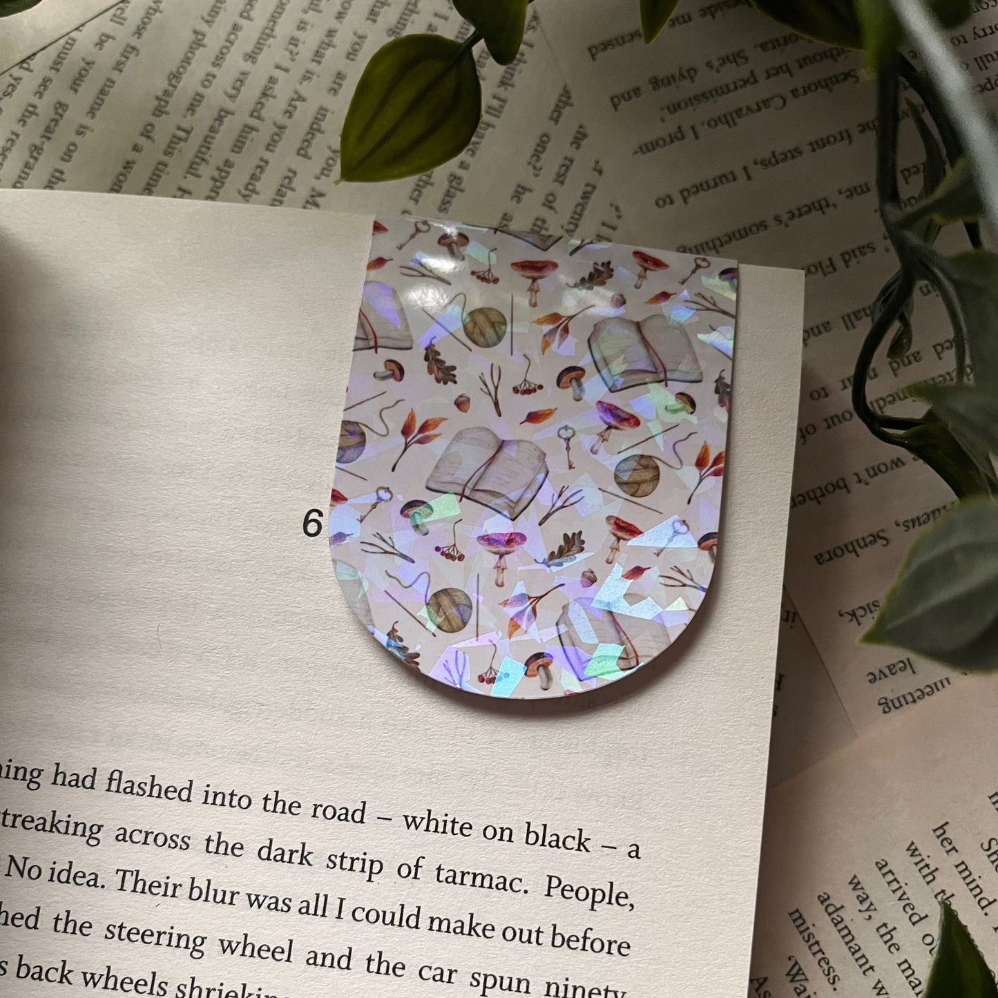 Whimsical Reads Magnetic Bookmark
