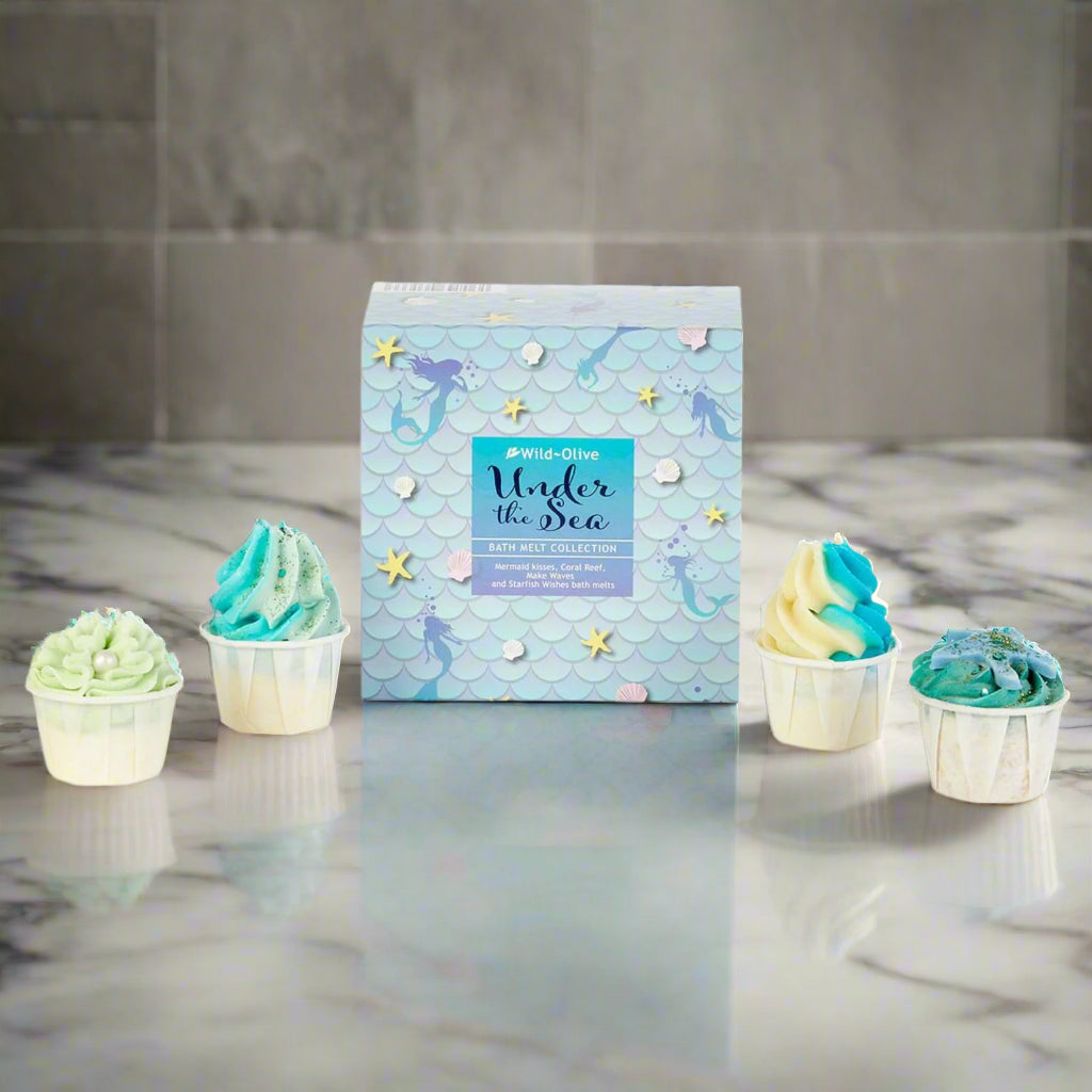 Bath Melt Gift Set - Mermaid Sparkle - Forever After Boutique