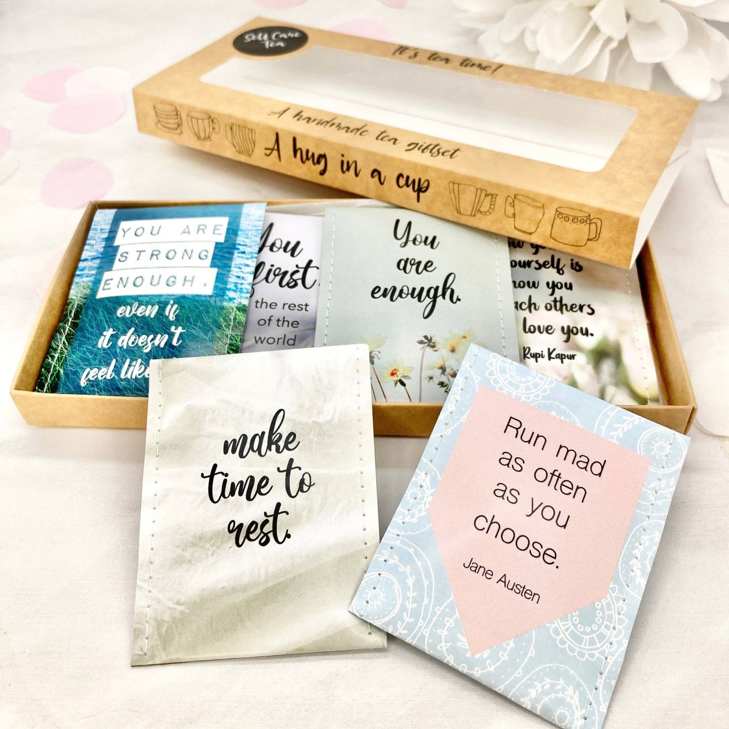 Care Package: The Self Care Tea Giftset: Mixed Tea Flavours - Forever After Boutique