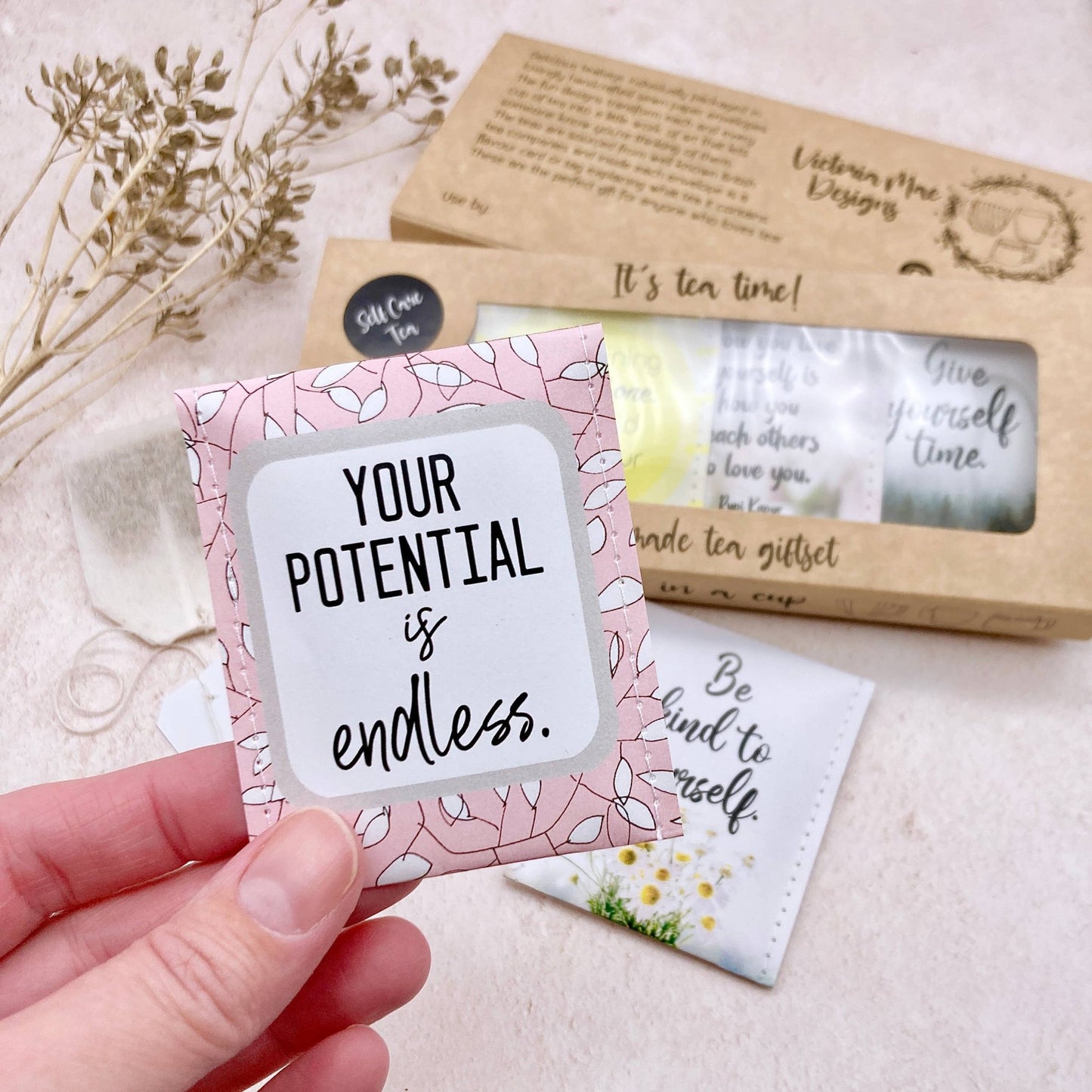 Care Package: The Self Care Tea Giftset: Mixed Tea Flavours - Forever After Boutique