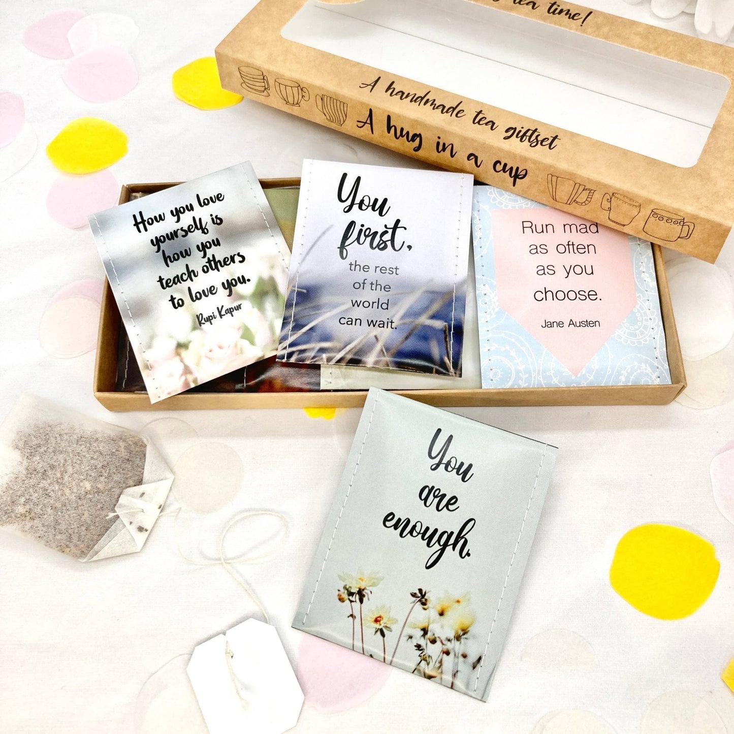 Care Package: The Self Care Tea Giftset: Mixed Tea Flavours - Forever After Boutique