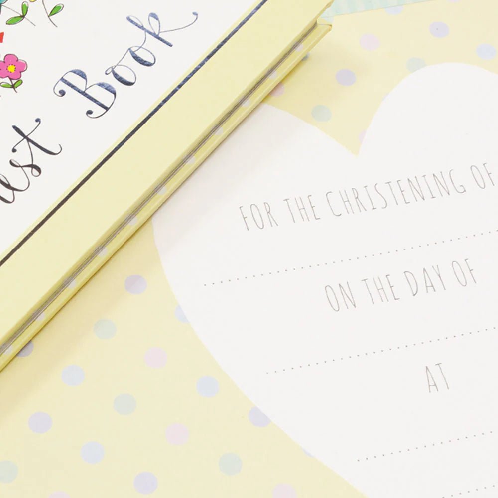 Christening Guest Book - Forever After Boutique