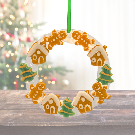 Fused Glass Christmas wreath Workshop Saturday 7th November