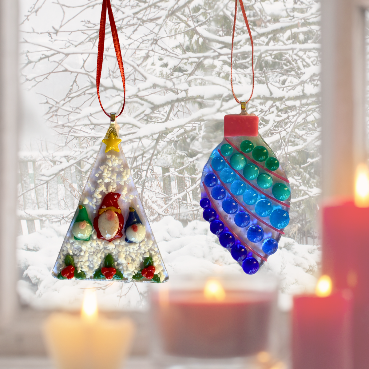 Fused glass Christmas decoration workshop Saturday 17th October