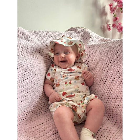 Chunky baby blanket – Handmade in Neutral Tones