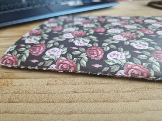 Dark Academia Flower Soft Cover Notebook - Forever After Boutique