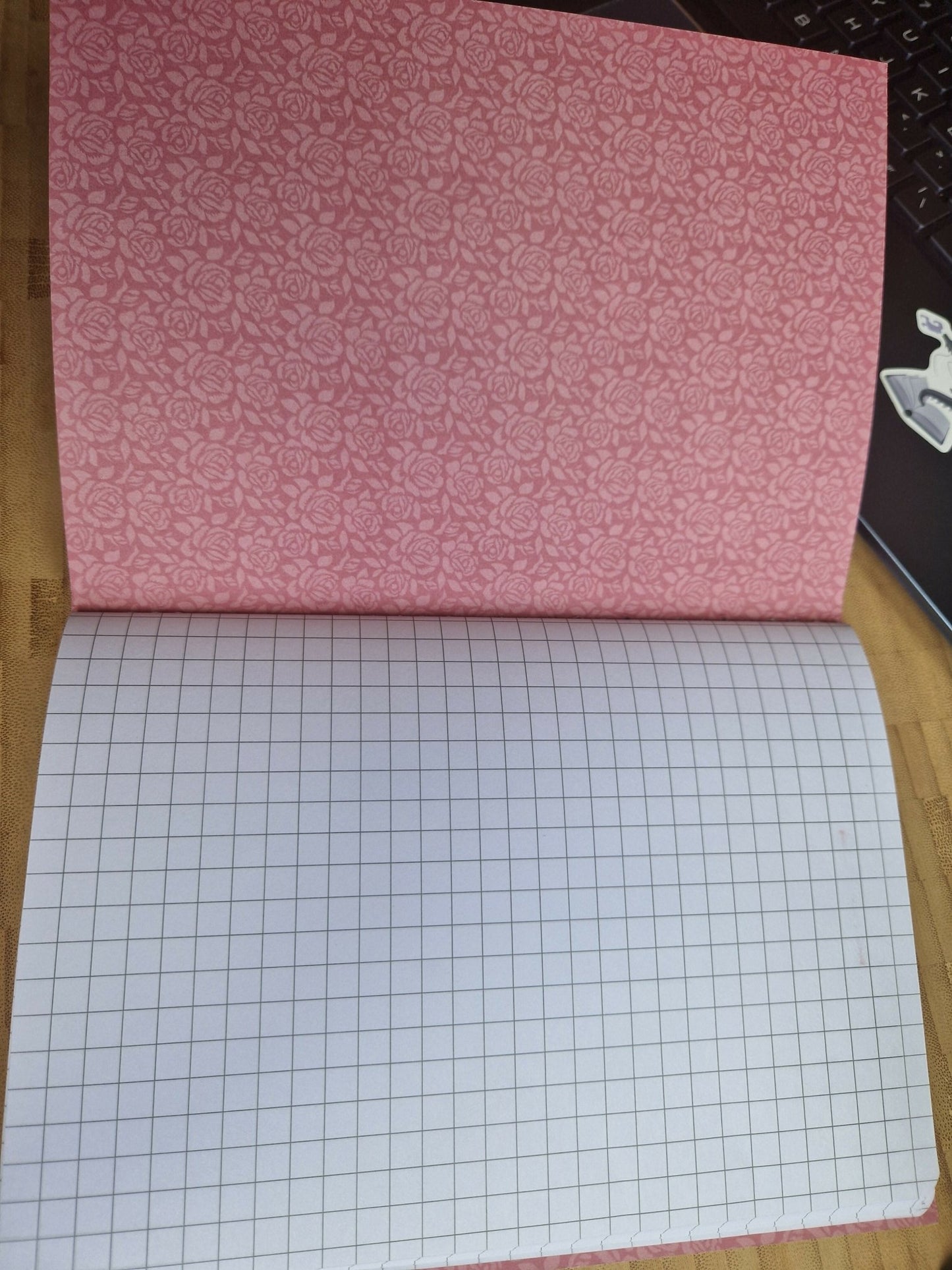 Dark Academia Flower Soft Cover Notebook - Forever After Boutique