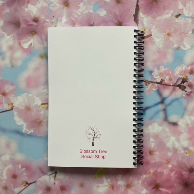 back of notebook