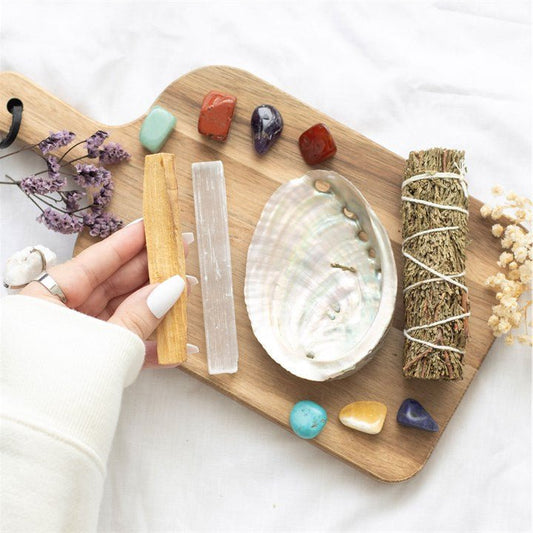 Divine Energy Smudge & Stone Wellness Kit - Forever After Boutique