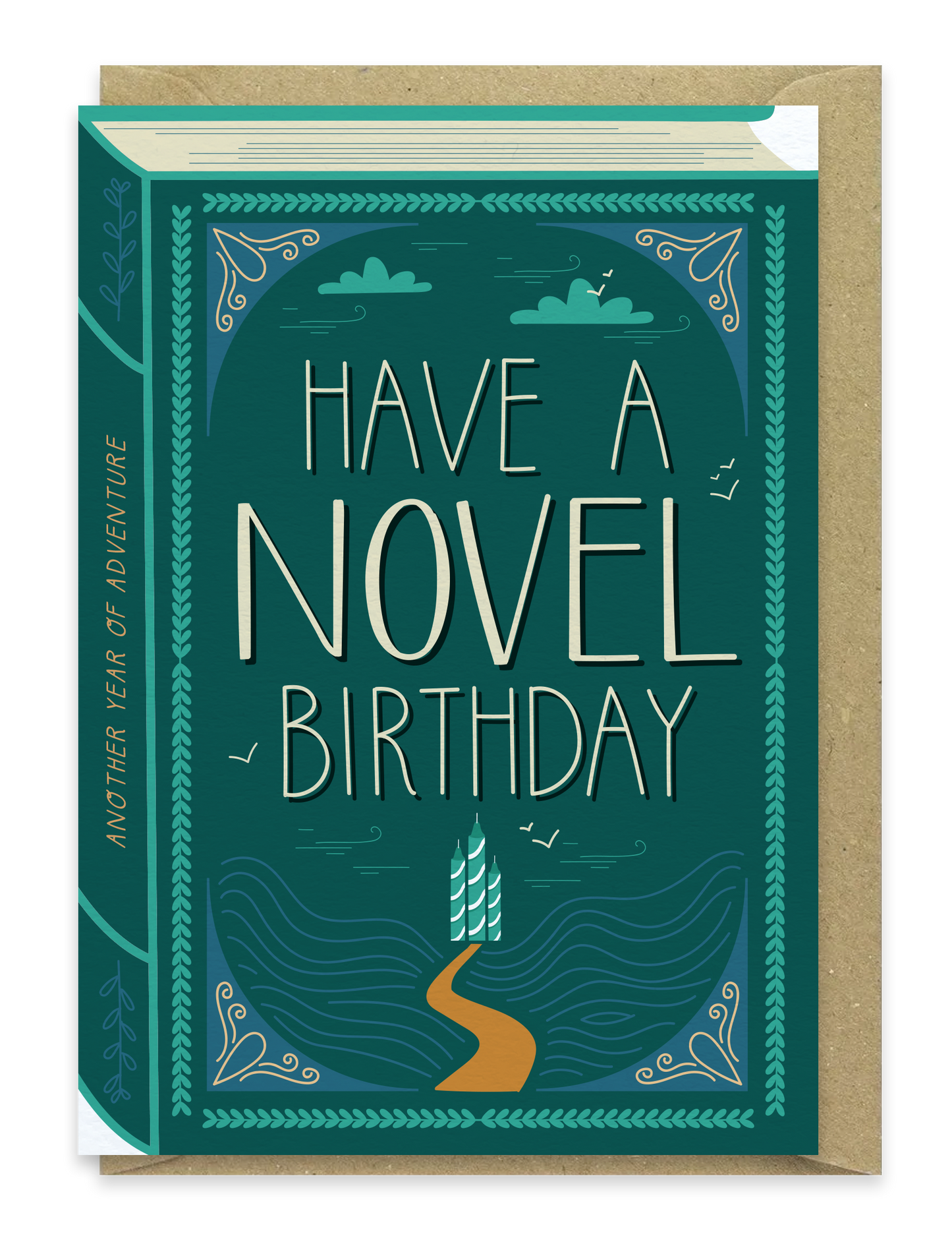 Novel Birthday Card – Wizard of Oz Book Style Greeting Card | Adventure Birthday