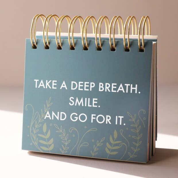 Floral Weekly Positivity Flip Chart - Forever After Boutique