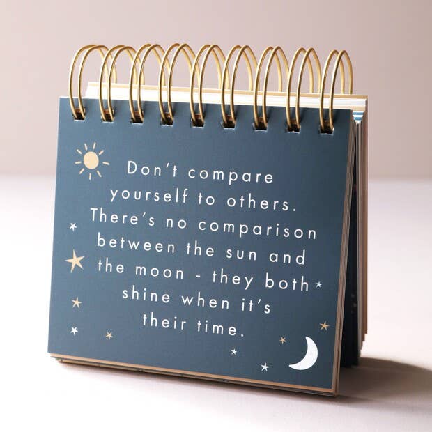 Floral Weekly Positivity Flip Chart - Forever After Boutique