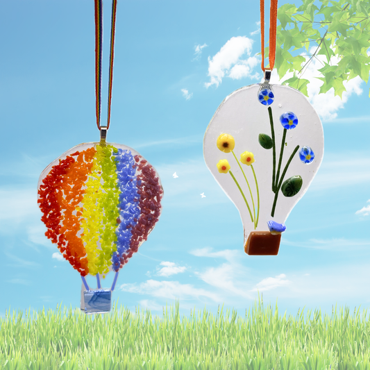 Fused glass Hot Air Balloon workshop Saturday 21st March