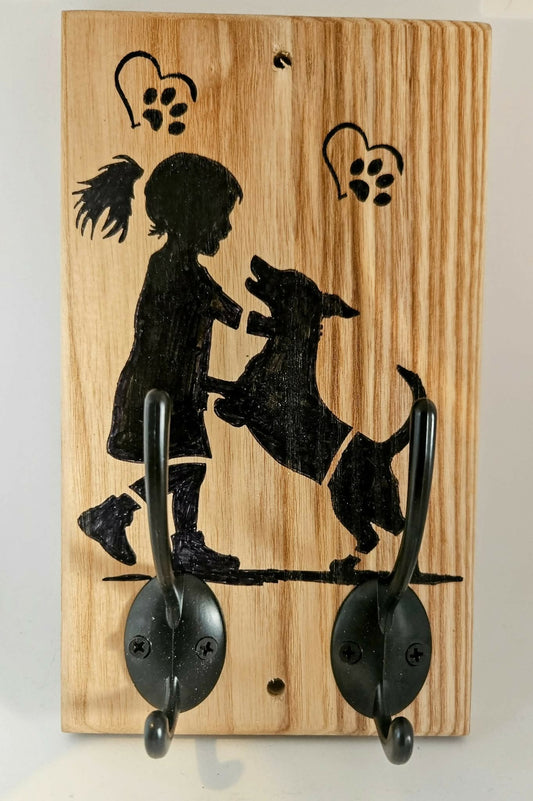 Handmade dog leader hooks