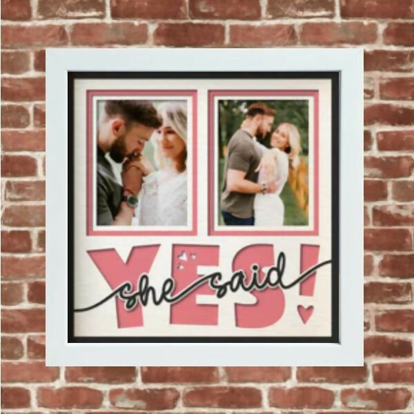 Love collage picture frame - Forever After Boutique