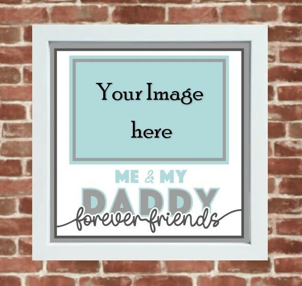 Male collage picture frame - Forever After Boutique