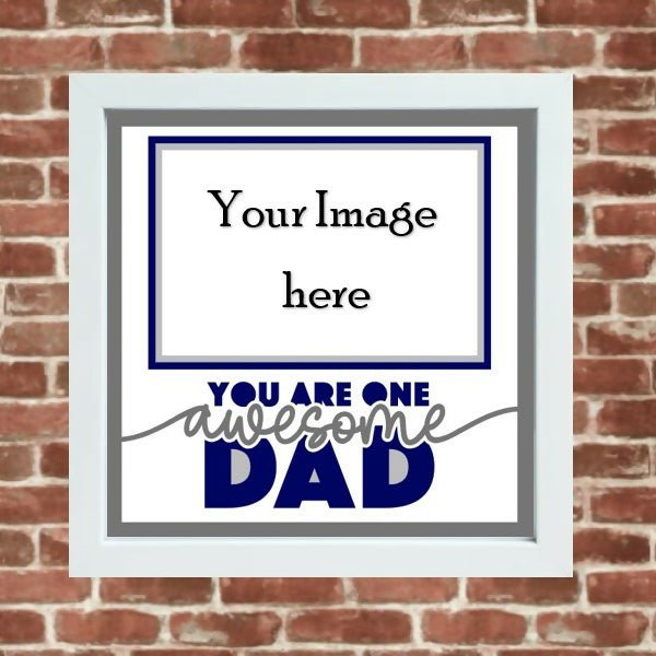 Male collage picture frame - Forever After Boutique