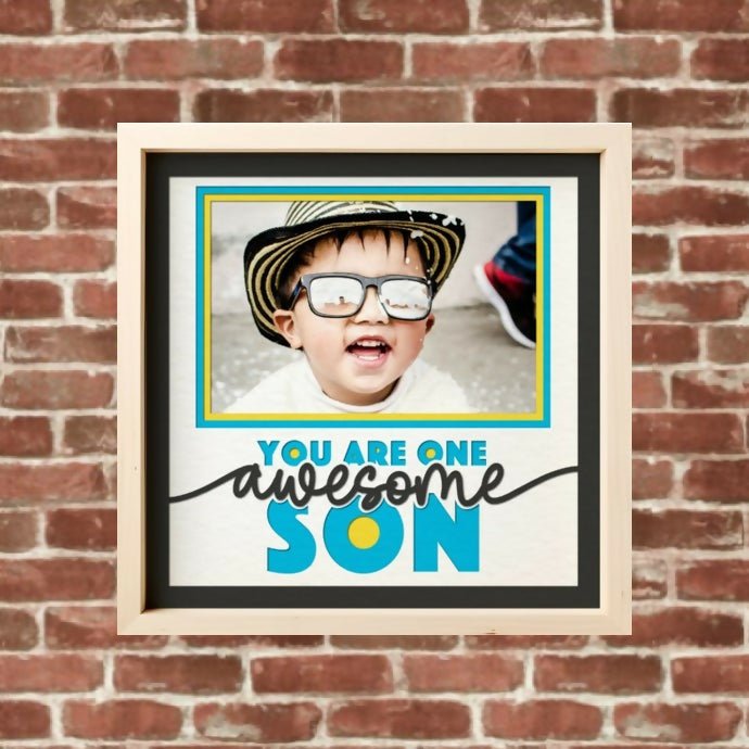 Male collage picture frame - Forever After Boutique