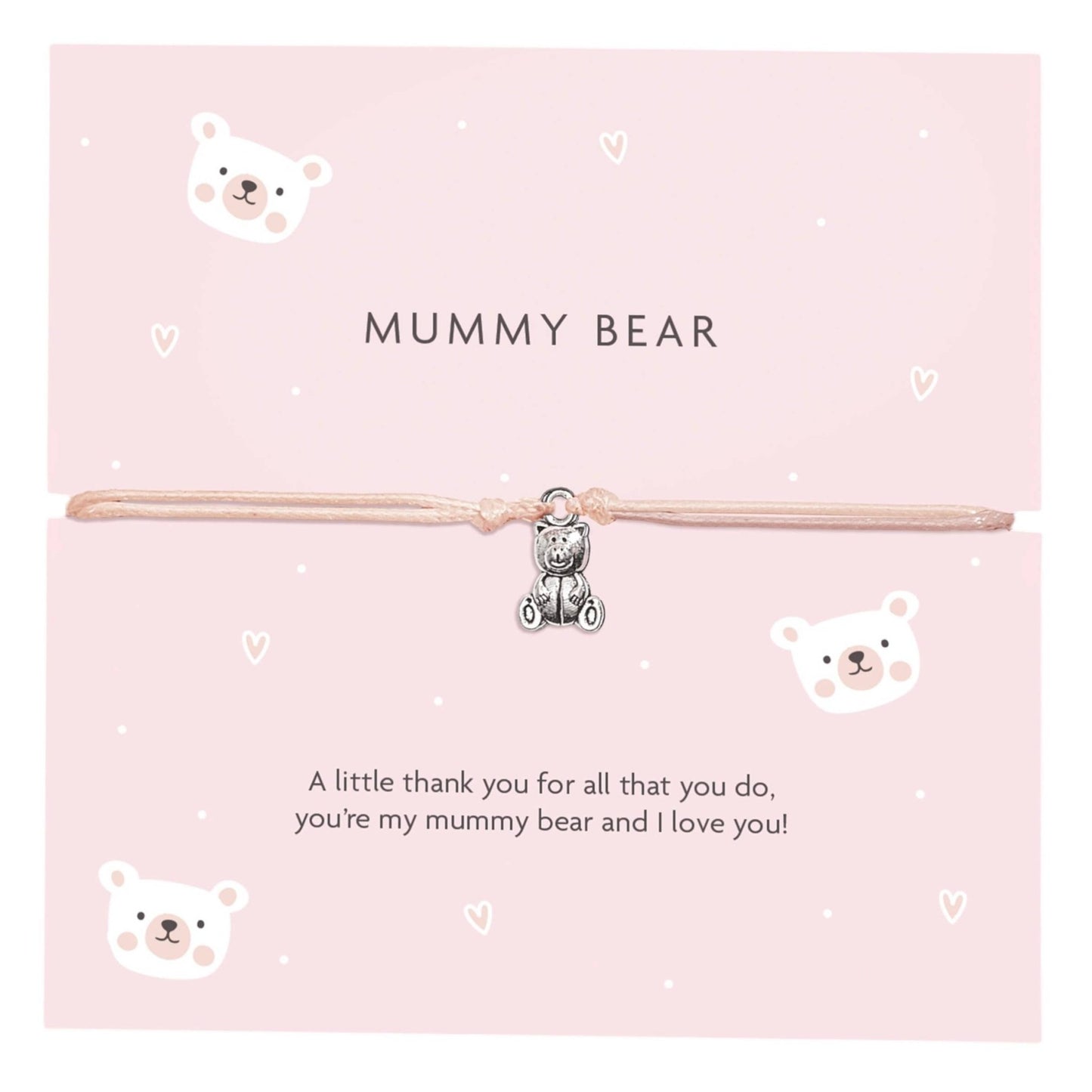 Mummy Bear Bracelet - Forever After Boutique