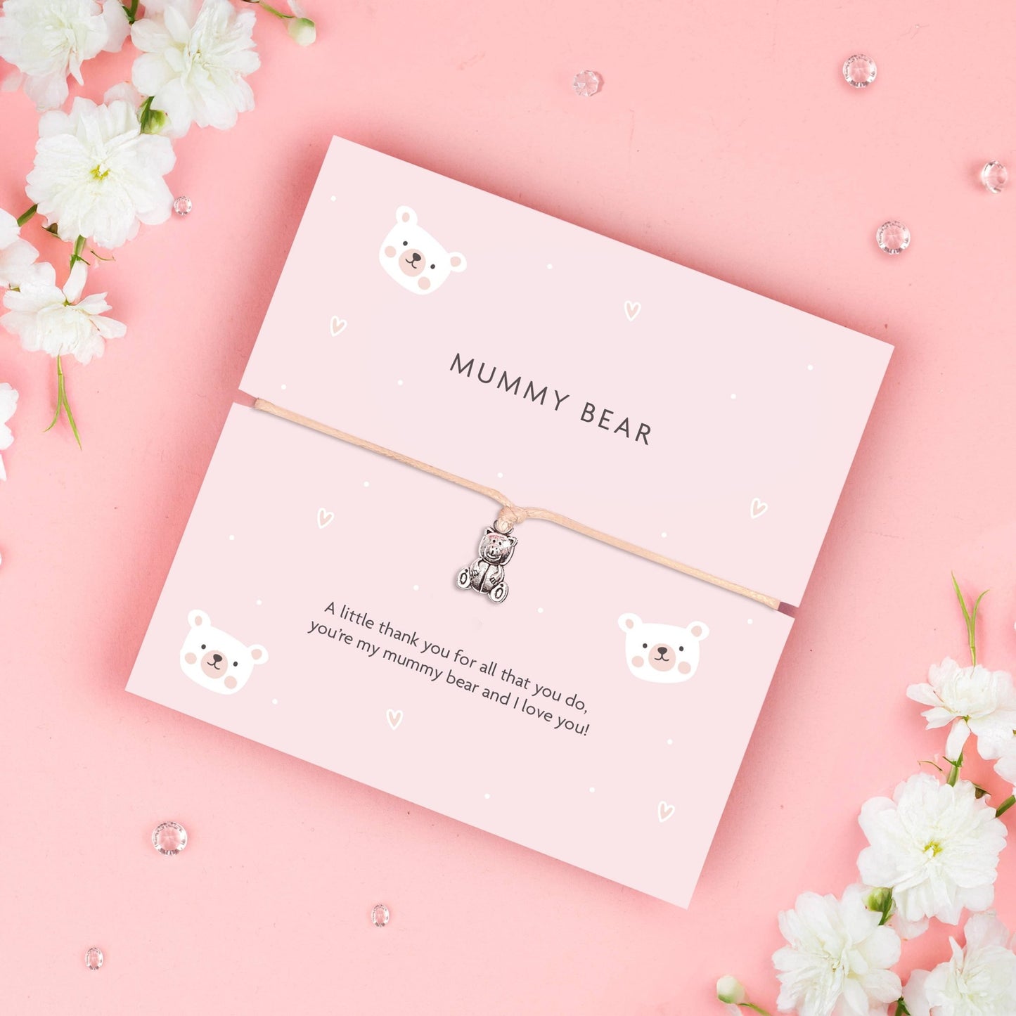 Mummy Bear Bracelet - Forever After Boutique