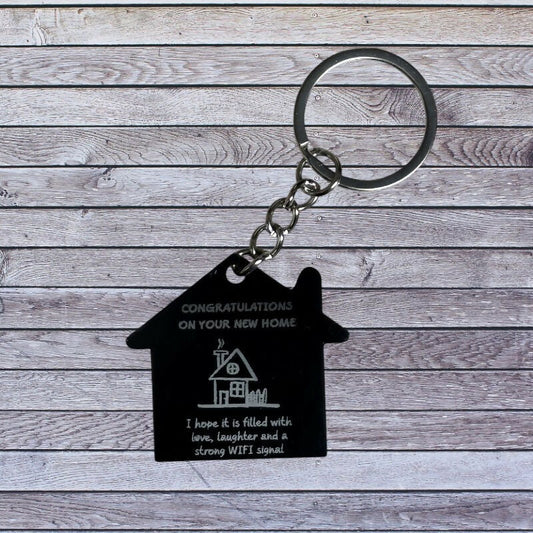 New house keyring - Forever After Boutique