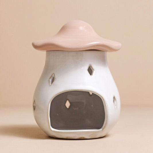 Pink Toadstool Wax Burner - Forever After Boutique