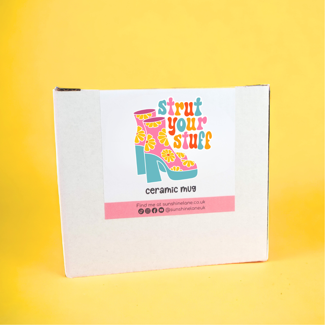 Strut Your Stuff Ceramic Mug