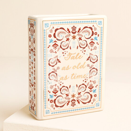 Mini Ceramic Book Vase - Tale As Old As Time